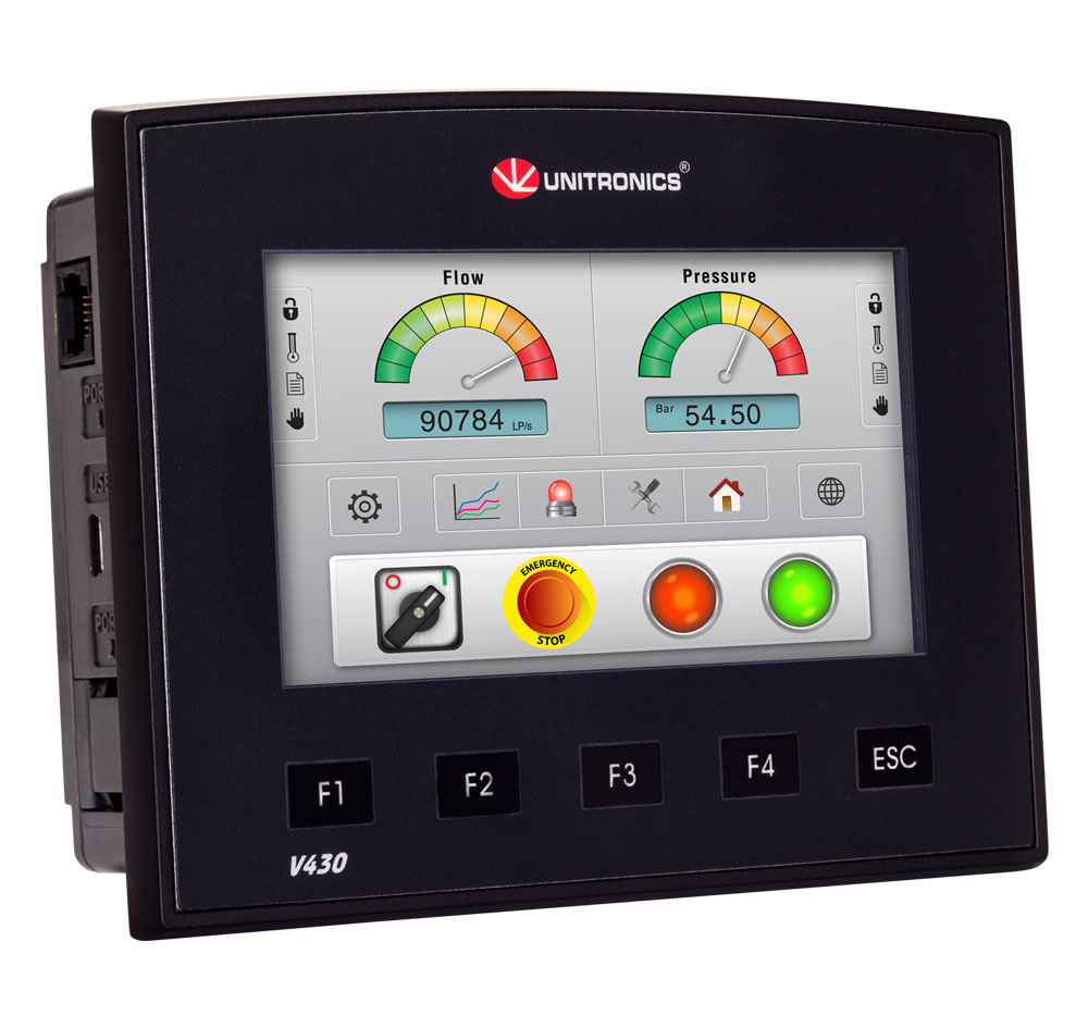 PLC+HMI V430-J-RH2 UNITRONICS