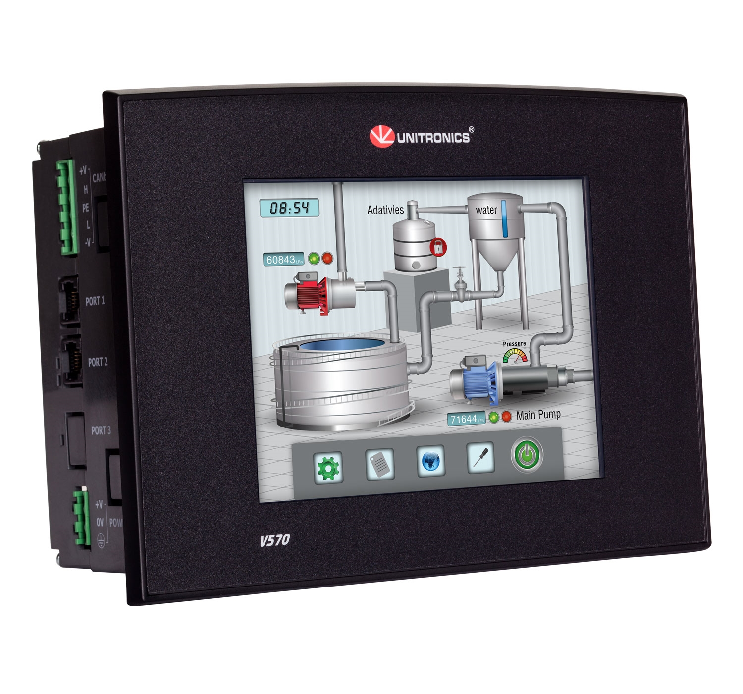 PLC+HMI V570-57-T20 UNITRONICS