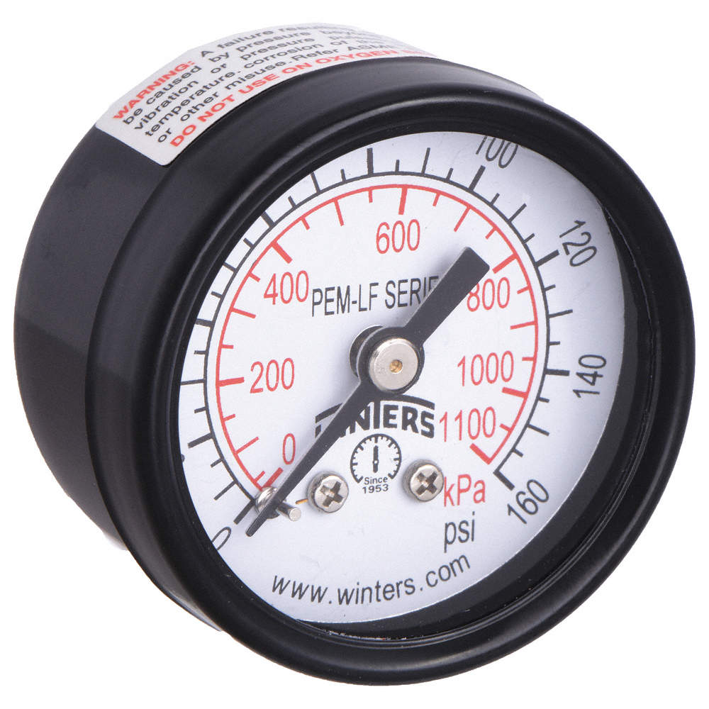 Manómetro PEM1408LF Winters