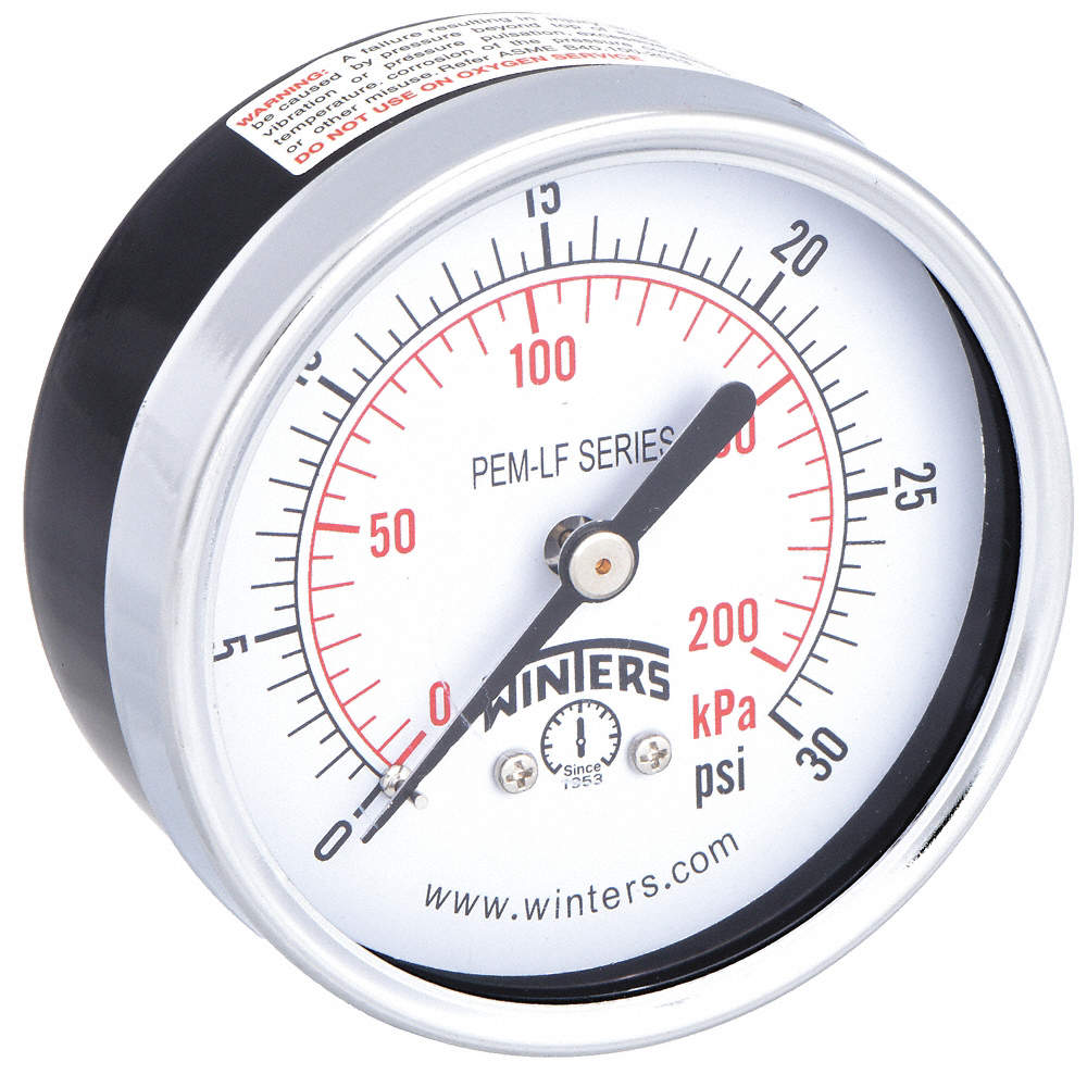 Manómetro PEM1437LF Winters