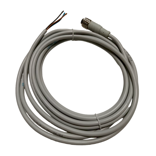 Cable C/Conector Hembra M12 3 Polos PVC Datalogic