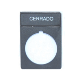 Etiqueta Cerrado P/RM-RP D.22 AEA