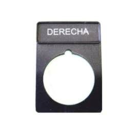 Etiqueta Derecha P/RM-RP D.22 AEA