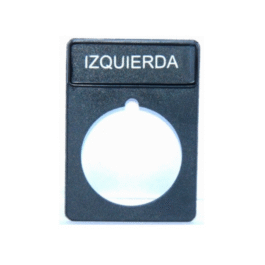 Etiqueta Izquierda P/RM-RP D.22 AEA