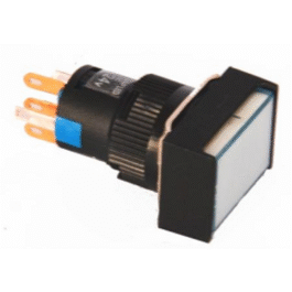 Botonera luminosa rectangular K16-391 BL KACON