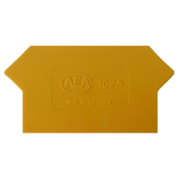 Tapa de bornera de paso TC2,5 AMARILLO AEA