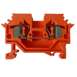 Bornera de paso BC10 NARANJA AEA