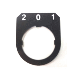 Etiqueta 2 0 1 45 para línea A D.22 AEA