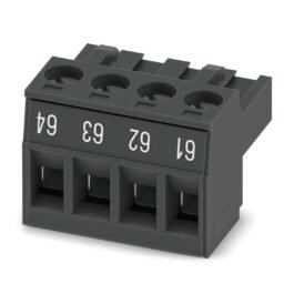 Conector MSTBT 2,5/ 4-ST BK BD:64-61 SO PHOENIX CONTACT