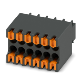Conector DFMC 0,5/ 6-ST-2,54 BDMCWH/RD PHOENIX CONTACT