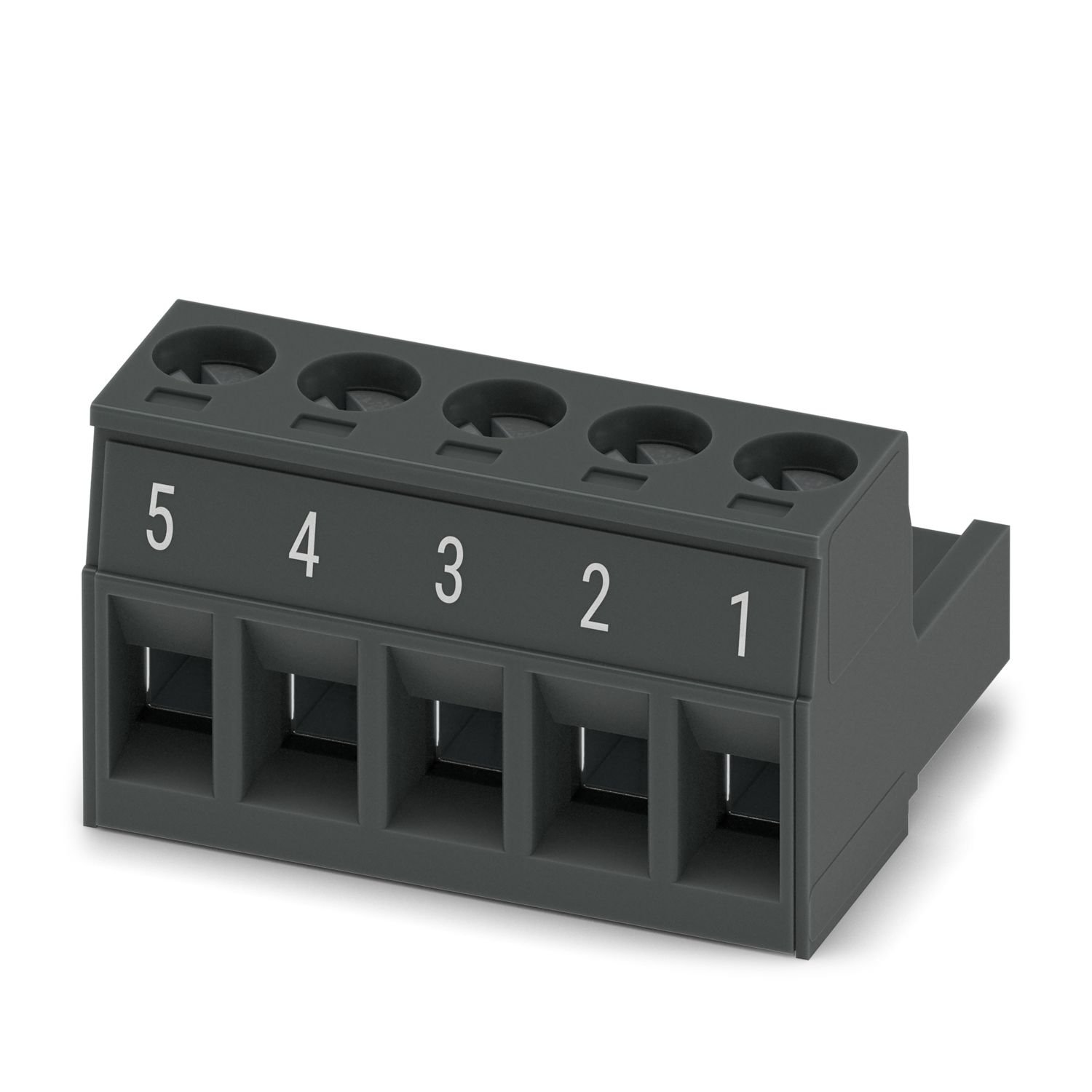 Conector MSTB 2.5/5-ST-BK PRTD 1-5 PHOENIX CONTACT