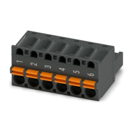 Conector FKC 2,5/ 6-ST-5,08 BKBDWH:1-6Q PHOENIX CONTACT