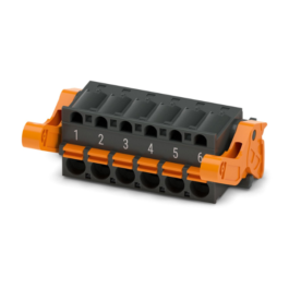 Conector FKC 2,5/ 6-ST-5,08-LR BKAUBNZ2 PHOENIX CONTACT