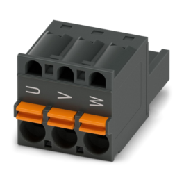 Conector FKC 2,5/ 3-ST BK BDWH:U,V,WQ PHOENIX CONTACT