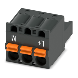 Conector FKC 2,5/ 3-ST-5,08 BK BDWHL+M PHOENIX CONTACT