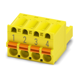 Conector FKC 2,5/ 4-ST-5,08 YE BD:1-4 PHOENIX CONTACT
