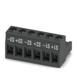Conector MSTB 2,5/ 6-ST-5,08 BK BDWH:NZ PHOENIX CONTACT