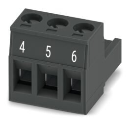 Conector MSTB 2,5/ 3-ST-5,08 BKBD:4-6 PHOENIX CONTACT