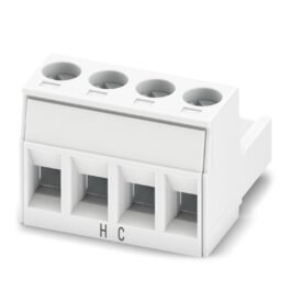 Conector MSTB 2,5 HC/ 4-ST WH PHOENIX CONTACT