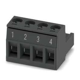 Conector MSTB 2,5/ 4-ST-5,08 BK BD:1-4 PHOENIX CONTACT