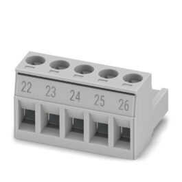 Conector MSTB 2,5/ 5-ST-5,08 GY BD22-26 PHOENIX CONTACT