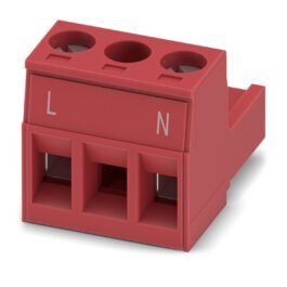 Conector MSTB 2,5/ 3-ST RD 2PA BDWH:L-N PHOENIX CONTACT
