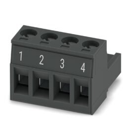 Conector MSTB 2,5/ 4-ST BK BD:1-4 PHOENIX CONTACT