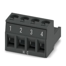 Conector MSTB 2,5 HC/ 4-ST BKBDWH1-4 PHOENIX CONTACT