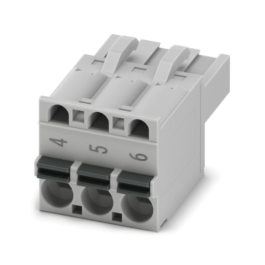 Conector FKCT 2,5/ 3-ST GY BD:4-6Q PHOENIX CONTACT
