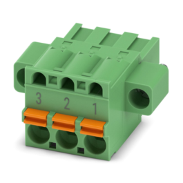 Conector FKCT 2,5/ 3-STF-5,08 BD:3-1 PHOENIX CONTACT