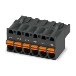 Conector FKCT 2,5/ 6-ST-5,08BKBDWH:-6Q PHOENIX CONTACT
