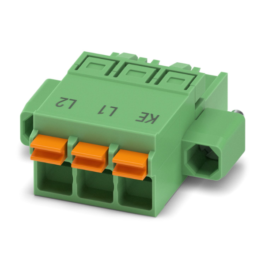 Conector FKCN 2,5/ 3-STF-5,08BDGRDL2 SO PHOENIX CONTACT