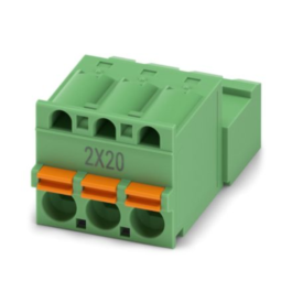 Conector FKIC 2,5/ 3-ST-5,08 BD:2X20 PHOENIX CONTACT
