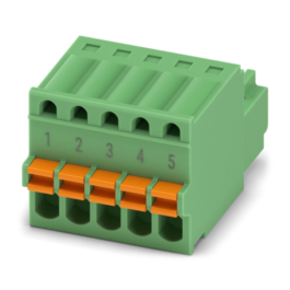 Conector FK-MC 0,5/ 5-ST-2,5 AU BD:1-5 PHOENIX CONTACT
