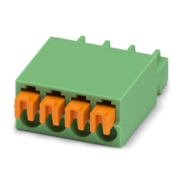 Conector FMC 0,5/ 4-ST-2,54 GN PHOENIX CONTACT