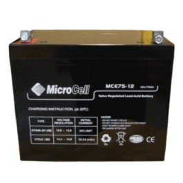 Batería MCE75-12 MICROCELL