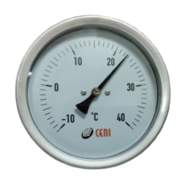 Termómetro TERM.BIM.Ø100 P -10+40ºC (Util= 400mm) CENI