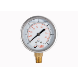 Manómetro 22Ø63 R 1/4